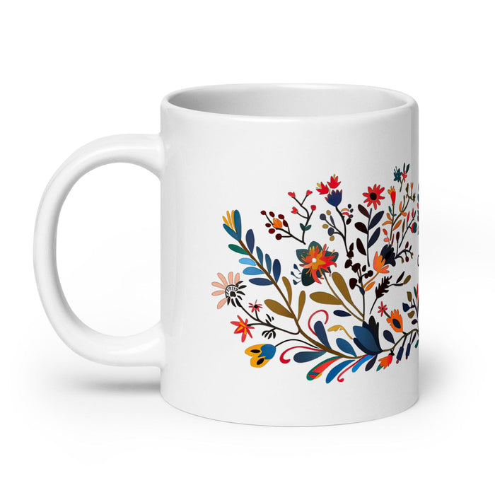 Cohen Exclusive Name Art Piece Home Office Work Coffee Mug Mexican Spanish Pride Gift Cup One-Of-A-Kind Calligraphy White Glossy Mug | C6 Mexicada