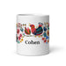 Cohen Exclusive Name Art Piece Home Office Work Coffee Mug Mexican Spanish Pride Gift Cup One-Of-A-Kind Calligraphy White Glossy Mug | C7 Mexicada