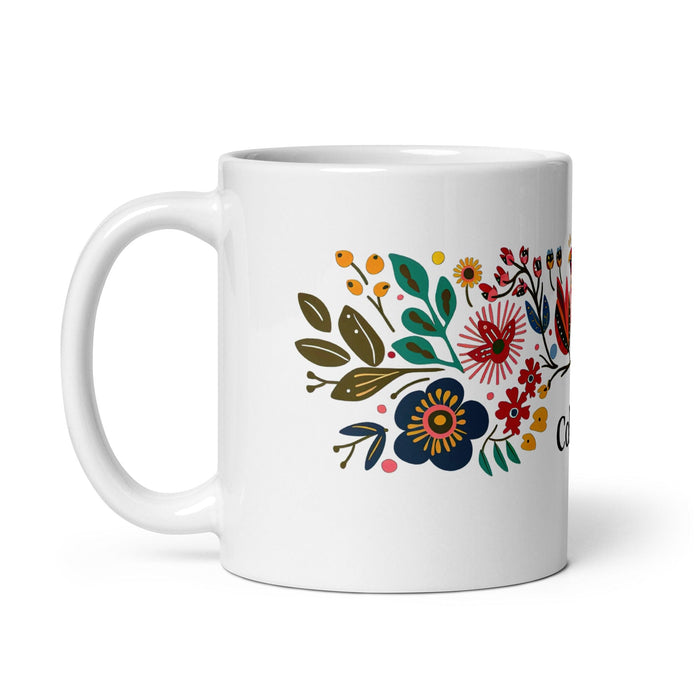 Cohen Exclusive Name Art Piece Home Office Work Coffee Mug Mexican Spanish Pride Gift Cup One-Of-A-Kind Calligraphy White Glossy Mug | C7 Mexicada