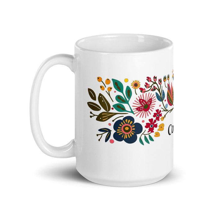 Cohen Exclusive Name Art Piece Home Office Work Coffee Mug Mexican Spanish Pride Gift Cup One-Of-A-Kind Calligraphy White Glossy Mug | C7 Mexicada