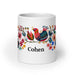 Cohen Exclusive Name Art Piece Home Office Work Coffee Mug Mexican Spanish Pride Gift Cup One-Of-A-Kind Calligraphy White Glossy Mug | C7 Mexicada