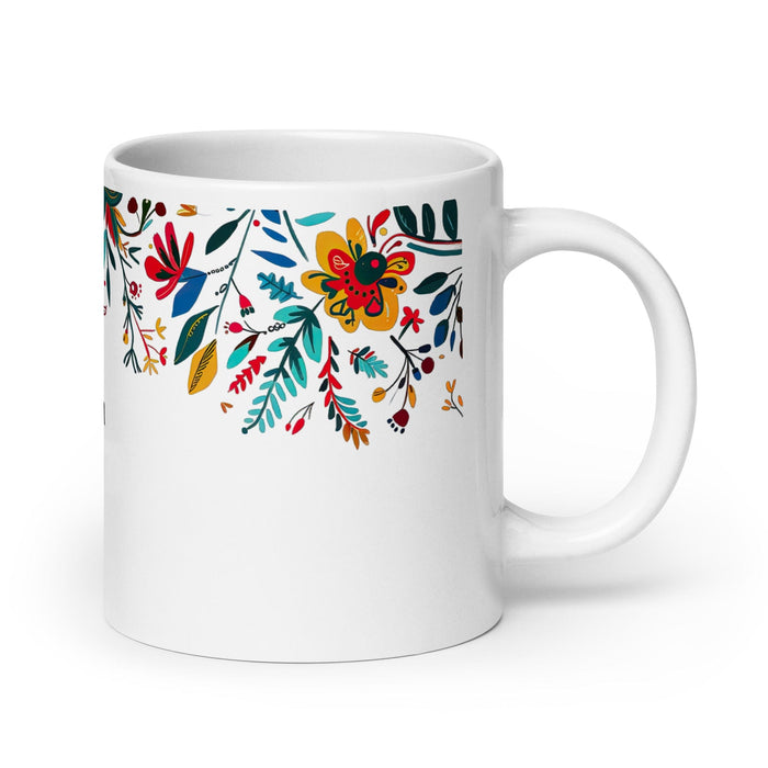 Colton Exclusive Name Art Piece Home Office Work Coffee Mug Mexican Spanish Pride Gift Cup One-Of-A-Kind Calligraphy White Glossy Mug | C3 Mexicada 20 oz