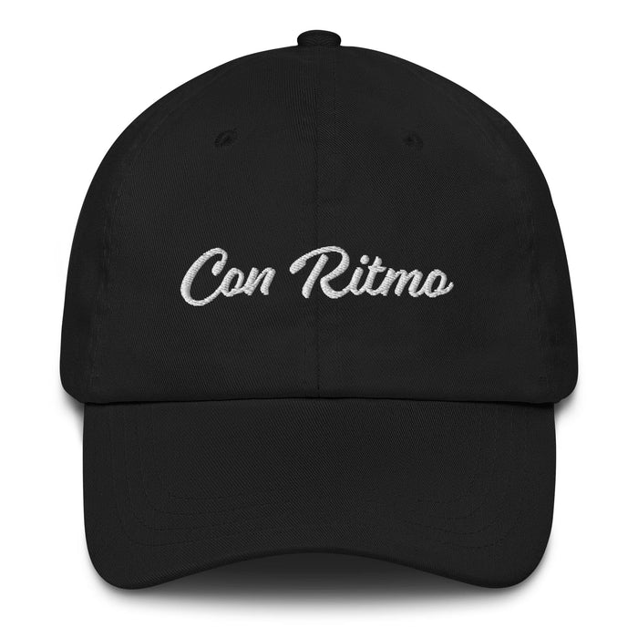 Con Ritmo Embroidered Dad Hat | Rhythm, Music, Dance, Style, C5 Mexicada