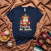 Conchas for Santa Funny Mexican Christmas T-Shirt, Santa Claus in Sombrero Eating Pan Dulce Conchas, Holiday Tee Gift for Spanish-Speaking Friends & Family, Festive Xmas Shirt with Mexican Bread Design Mexicada
