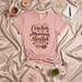 Conchas in the Morning Besitos at Night T-Shirt, Cute Mexican Sweet Bread Tee, Spanish Phrase Love Shirt, Día de San Valentín, Valentine's Day Gift for Her, Women's Pink Unisex Shirt, Hispanic Culture Puns Mexicada