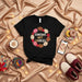 Conchas Not Cookies Mexican Sweet Bread Shirt, Pan Dulce Concha Wreath Unisex T-Shirt, Latinx Foodie Gift, Navidad Christmas Fiesta Apparel Mexicada