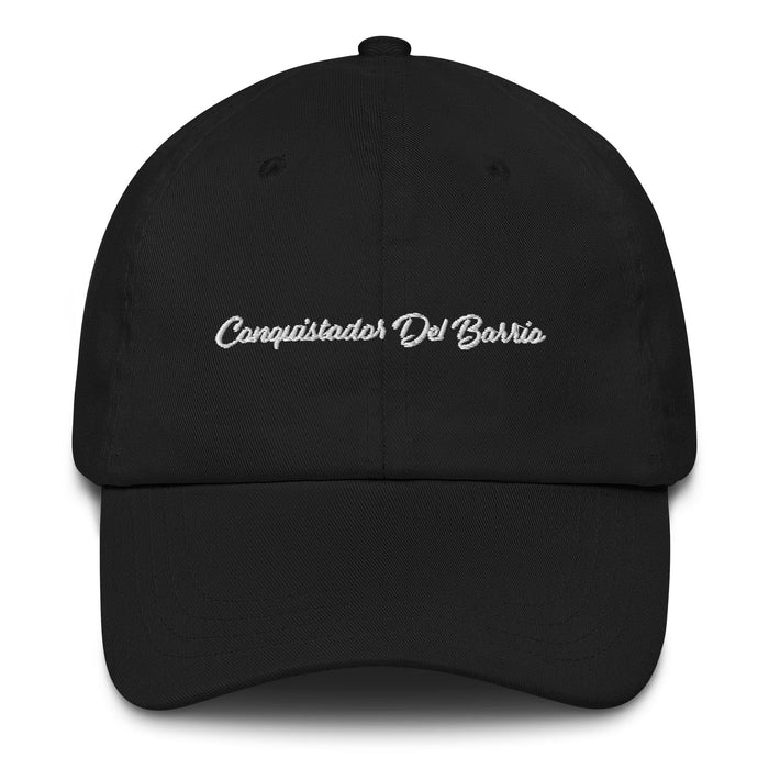 Conquistador Del Barrio Embroidered Dad Hat | Conqueror, Urban, Strength, Pride, C5 Mexicada