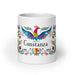 Constanza Exclusive Name Art Piece Home Office Work Coffee Mug Mexican Spanish Pride Gift Cup One-Of-A-Kind Calligraphy White Glossy Mug | C23 Mexicada