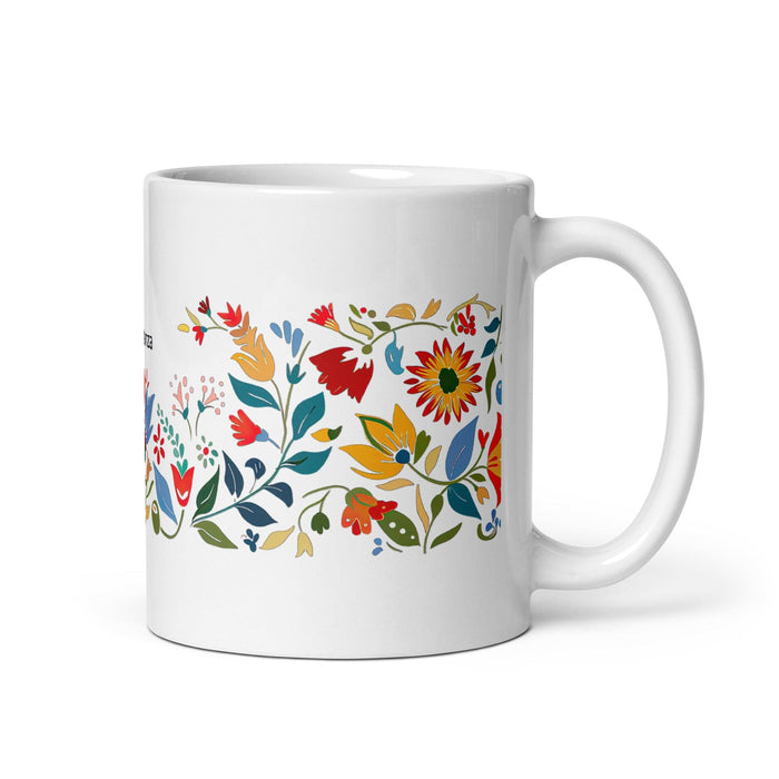 Constanza Exclusive Name Art Piece Home Office Work Coffee Mug Mexican Spanish Pride Gift Cup One-Of-A-Kind Calligraphy White Glossy Mug | C5 Mexicada 11 oz