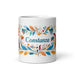 Constanza Exclusive Name Art Piece Home Office Work Coffee Mug Mexican Spanish Pride Gift Cup One-Of-A-Kind Calligraphy White Glossy Mug | C6 Mexicada