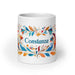 Constanza Exclusive Name Art Piece Home Office Work Coffee Mug Mexican Spanish Pride Gift Cup One-Of-A-Kind Calligraphy White Glossy Mug | C6 Mexicada