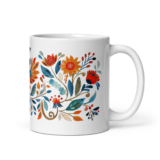 Cooper Exclusive Name Art Piece Home Office Work Coffee Mug Mexican Spanish Pride Gift Cup One-Of-A-Kind Calligraphy White Glossy Mug | C1 Mexicada 11 oz