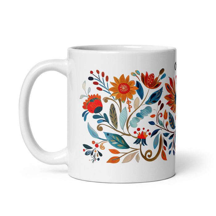 Cooper Exclusive Name Art Piece Home Office Work Coffee Mug Mexican Spanish Pride Gift Cup One-Of-A-Kind Calligraphy White Glossy Mug | C1 Mexicada