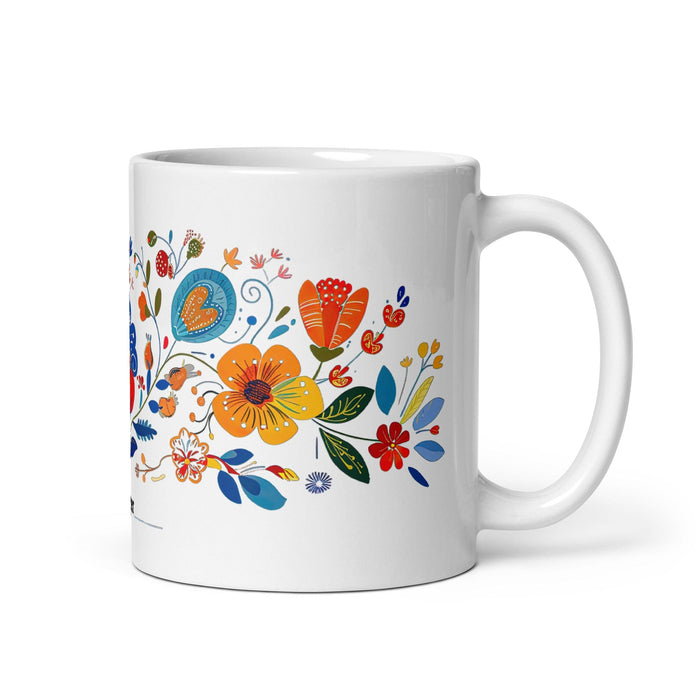 Cooper Exclusive Name Art Piece Home Office Work Coffee Mug Mexican Spanish Pride Gift Cup One-Of-A-Kind Calligraphy White Glossy Mug | C13 Mexicada 11 oz