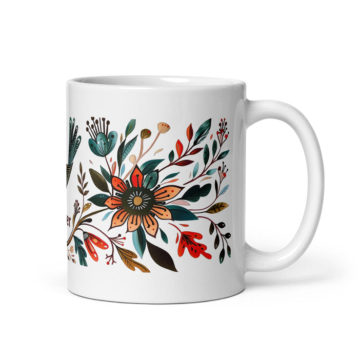 Cooper Exclusive Name Art Piece Home Office Work Coffee Mug Mexican Spanish Pride Gift Cup One-Of-A-Kind Calligraphy White Glossy Mug | C26 Mexicada 11 oz