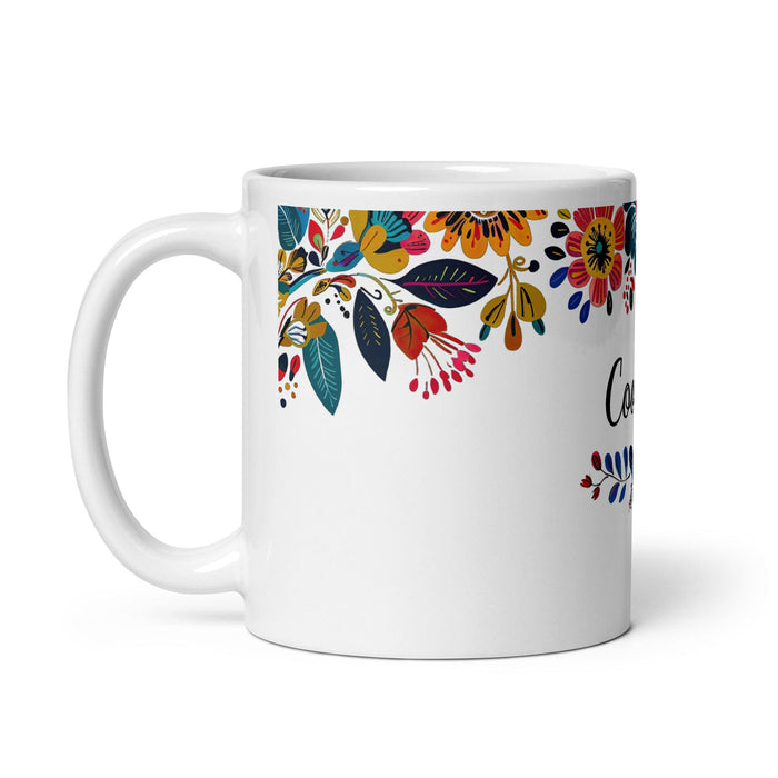 Cooper Exclusive Name Art Piece Home Office Work Coffee Mug Mexican Spanish Pride Gift Cup One-Of-A-Kind Calligraphy White Glossy Mug | C27 Mexicada