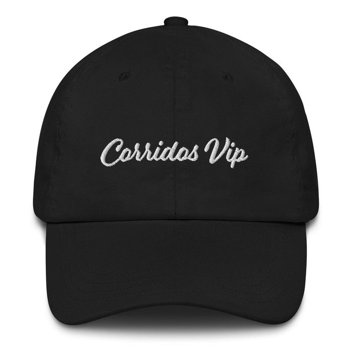 Corridos Vip Embroidered Dad Hat | Mexican Music, Band, Traditional, Corridos, Cultural, C5 Mexicada