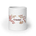 Cristóbal Exclusive Name Art Piece Home Office Work Coffee Mug Mexican Spanish Pride Gift Cup One-Of-A-Kind Calligraphy White Glossy Mug | C10 Mexicada