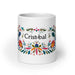 Cristóbal Exclusive Name Art Piece Home Office Work Coffee Mug Mexican Spanish Pride Gift Cup One-Of-A-Kind Calligraphy White Glossy Mug | C18 Mexicada