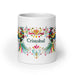 Cristóbal Exclusive Name Art Piece Home Office Work Coffee Mug Mexican Spanish Pride Gift Cup One-Of-A-Kind Calligraphy White Glossy Mug | C5 Mexicada