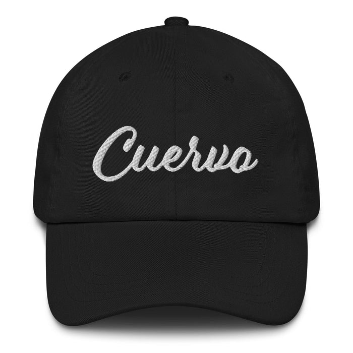 Cuervo Embroidered Dad Hat | Raven, Wisdom, Mystery, Transformation, Night Sky | C5 Mexicada
