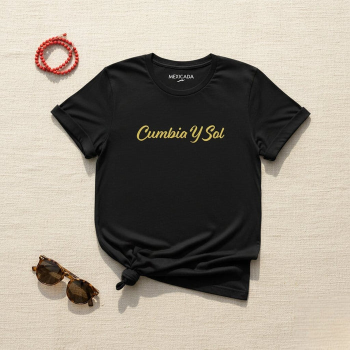 Cumbia Y Sol Men & Women's T-Shirt | Cumbia, Sun, Dance, Music, Latin, Festival | C5 Mexicada