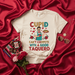 Cupid Can't Compete With A Good Taquero T-Shirt, Funny Anti-Valentine's Day Shirt, Taco Lover Gift, Taquero Life Tee, Mexican Food Shirt, Unisex Graphic Tee Mexicada