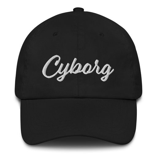 Cyborg Embroidered Dad Hat | Future, Tech Power, Bold Identity, Cyber Vibes, Strength, Innovation | C5 Mexicada