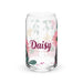 Daisy Exclusive Name Art Piece Can-Shaped Glass Home Office Work Mexican Spanish Pride Gift Cup One-Of-A-Kind Calligraphy Glass | D5 Mexicada 16 oz (No Lid No Straw)