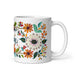 Daisy Exclusive Name Art Piece Home Office Work Coffee Mug Mexican Spanish Pride Gift Cup One-Of-A-Kind Calligraphy White Glossy Mug | D12 Mexicada 11 oz