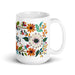 Daisy Exclusive Name Art Piece Home Office Work Coffee Mug Mexican Spanish Pride Gift Cup One-Of-A-Kind Calligraphy White Glossy Mug | D12 Mexicada 15 oz