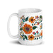 Daisy Exclusive Name Art Piece Home Office Work Coffee Mug Mexican Spanish Pride Gift Cup One-Of-A-Kind Calligraphy White Glossy Mug | D12 Mexicada