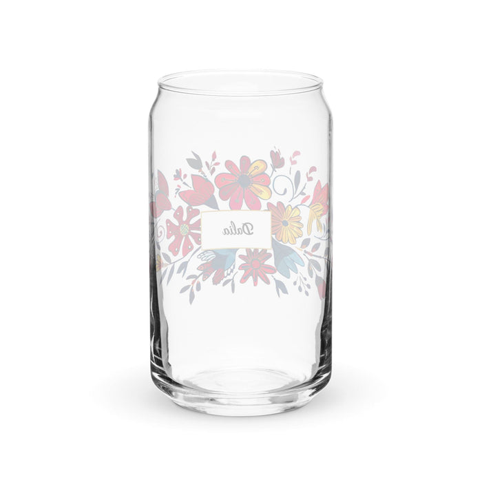 Dalia Exclusive Name Art Piece Can-Shaped Glass Home Office Work Mexican Spanish Pride Gift Cup One-Of-A-Kind Calligraphy Glass | D23 Mexicada