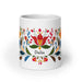 Dalia Exclusive Name Art Piece Home Office Work Coffee Mug Mexican Spanish Pride Gift Cup One-Of-A-Kind Calligraphy White Glossy Mug | D1 Mexicada