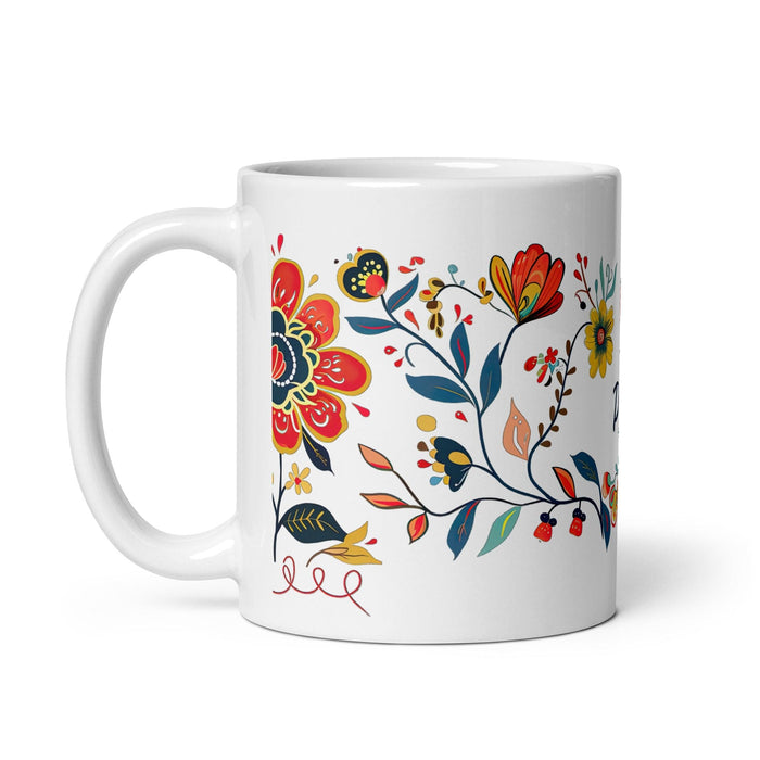 Dalia Exclusive Name Art Piece Home Office Work Coffee Mug Mexican Spanish Pride Gift Cup One-Of-A-Kind Calligraphy White Glossy Mug | D27 Mexicada