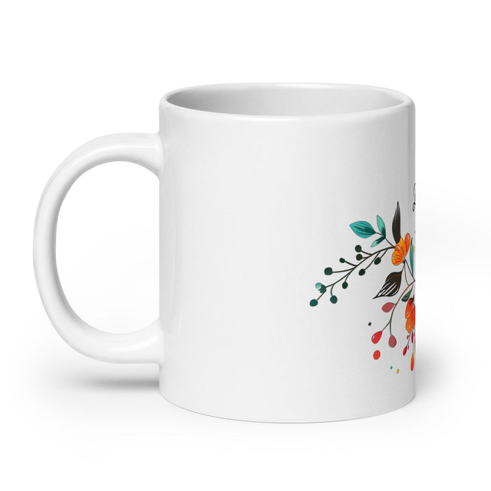 Dalia Exclusive Name Art Piece Home Office Work Coffee Mug Mexican Spanish Pride Gift Cup One-Of-A-Kind Calligraphy White Glossy Mug | D3 Mexicada