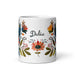 Dalia Exclusive Name Art Piece Home Office Work Coffee Mug Mexican Spanish Pride Gift Cup One-Of-A-Kind Calligraphy White Glossy Mug | D9 Mexicada