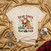 Dear Santa Bring Tacos Shirt, Funny Christmas Taco Lover Tee, Festive Fiesta Santa Claus Sombrero Chili Peppers Xmas Holiday Gift T-Shirt, Unisex Graphic Top Mexicada