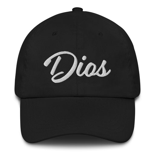 Dios Embroidered Dad Hat | Faith, Spiritual Strength, Latin Pride, Bold Expression | D5 Mexicada