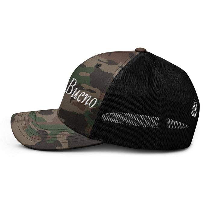 Dios es Bueno God is Good All Religion Have Faith Christian Catholic Camouflage Trucker Hat Mexicada