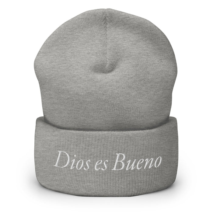 Dios es Bueno God is Good All Religion Have Faith Christian Catholic Cuffed Beanie - Mexicada