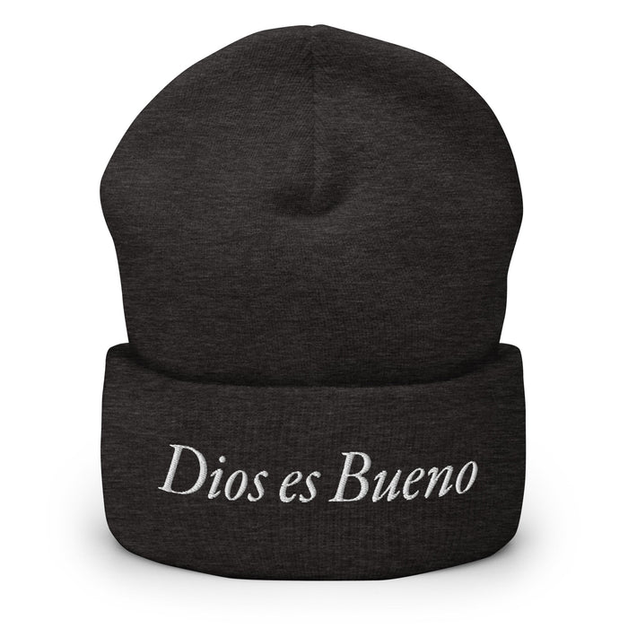 Dios es Bueno God is Good All Religion Have Faith Christian Catholic Cuffed Beanie - Mexicada