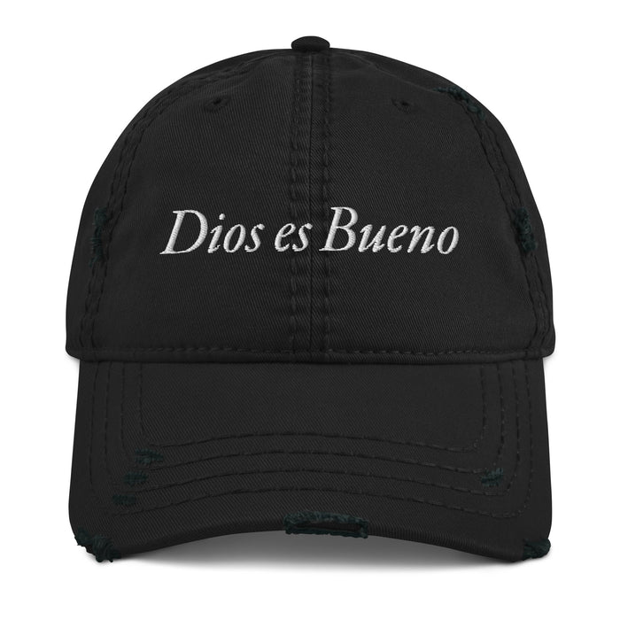 Dios es Bueno God is Good All Religion Have Faith Christian Catholic Distressed Dad Hat - Mexicada