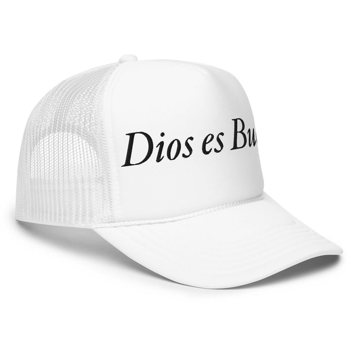 Dios es Bueno God is Good All Religion Have Faith Christian Catholic Foam Trucker Hat - Mexicada