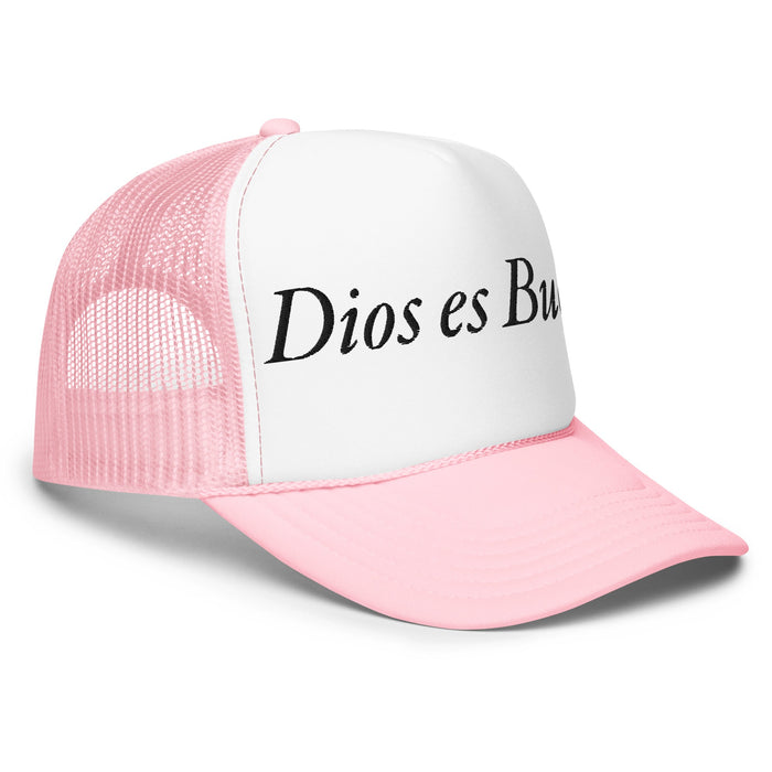 Dios es Bueno God is Good All Religion Have Faith Christian Catholic Foam Trucker Hat - Mexicada