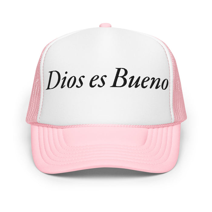 Dios es Bueno God is Good All Religion Have Faith Christian Catholic Foam Trucker Hat - Mexicada