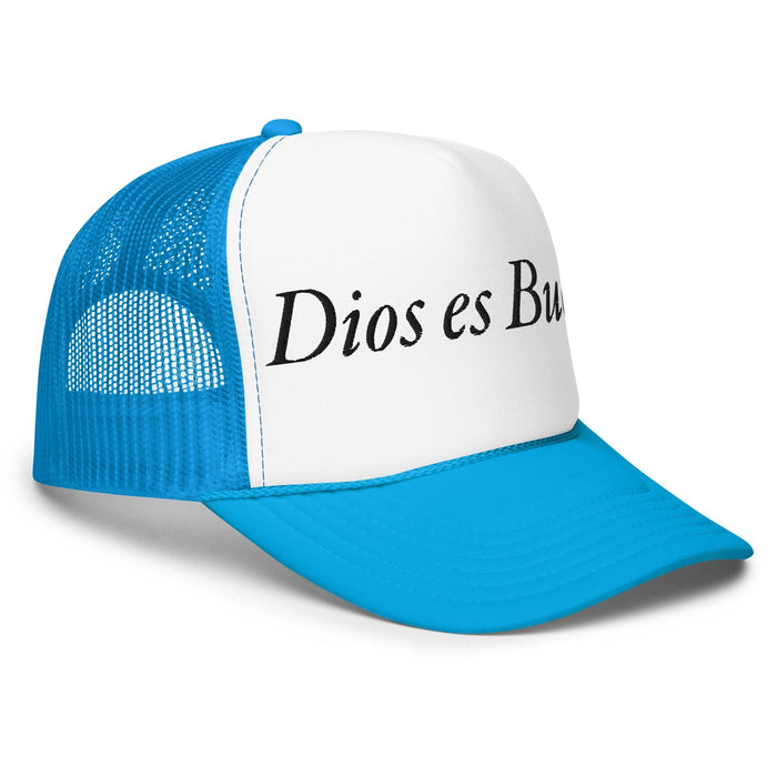 Dios es Bueno God is Good All Religion Have Faith Christian Catholic Foam Trucker Hat Mexicada