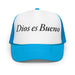 Dios es Bueno God is Good All Religion Have Faith Christian Catholic Foam Trucker Hat Mexicada Blue / White / Blue