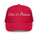 Dios es Bueno God is Good All Religion Have Faith Christian Catholic Foam Trucker Hat Mexicada Red