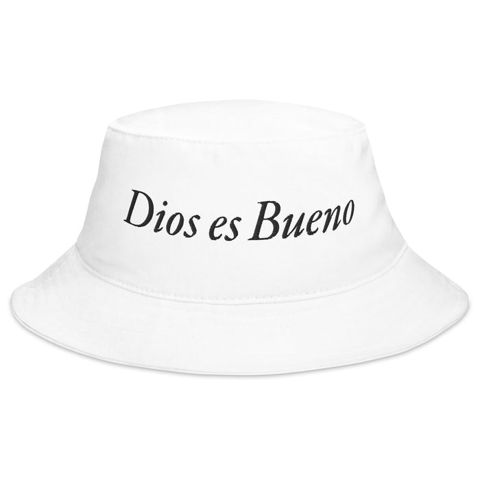 Dios es Bueno God is Good All Religion Have Faith Christian Catholic Light Bucket Hat - Mexicada